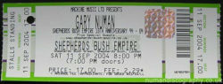 London Ticket 2004